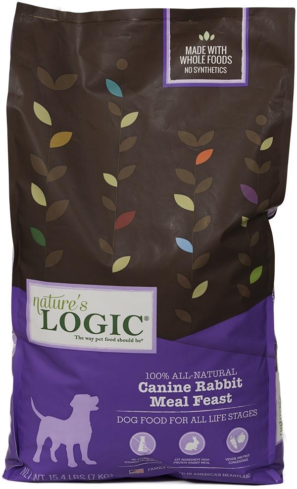 Nature's Logic Original Rabbit Dry Dog Food - 25 lb Bag