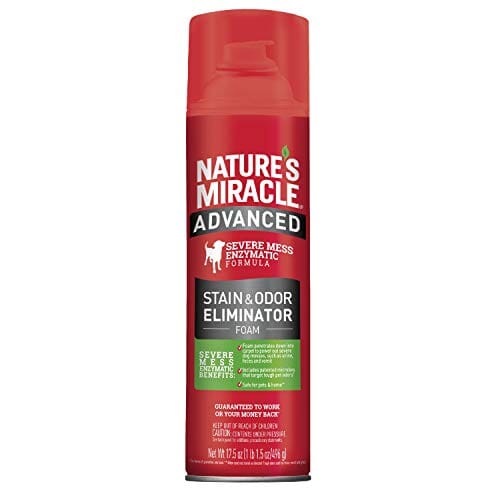 Nature's Mircale Advanced Stain & Odor Eliminator Foam for Pets - 17.5 Oz