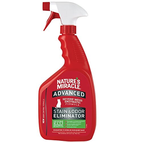 Nature's Mircale Advantage Stain & Odor Remover for Cats - 32 Oz