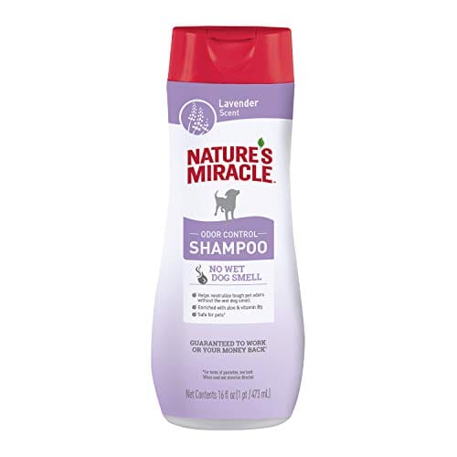 Nature's Mircale Odor Control Dog Shampoo - Lavender - 16 Oz