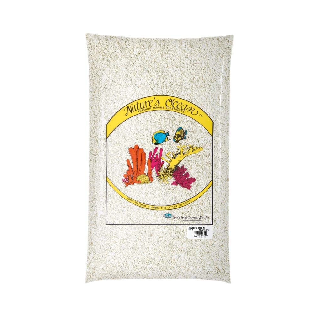 Nature's Ocean Premium Aragonite Reef Sand #1 - 20 lbs - 2 Count