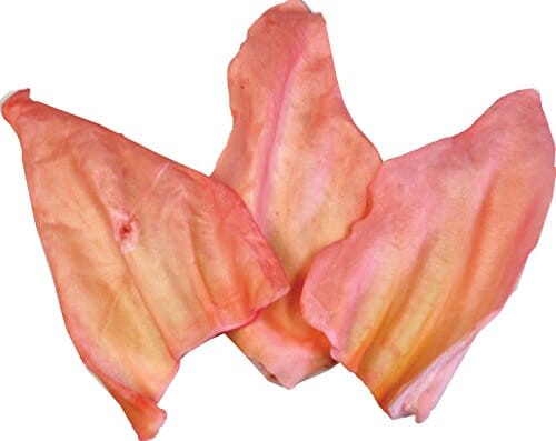 Nature's Own USA Cow Ears Natural Dog Chews - Cherry - 25 Pack