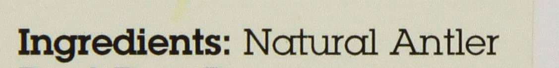 Nature's Own USA Elk Antler Natural Dog Chews - Natural - 5-6 In - Reg