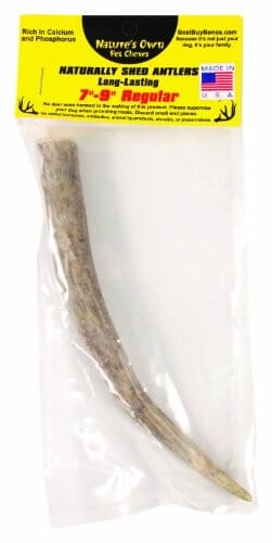 Nature's Own USA Elk Antler Natural Dog Chews - Natural - 7 In