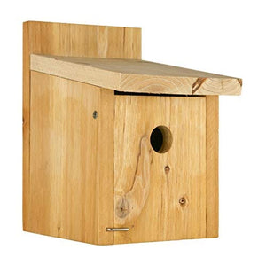 Nature's Way Cedar Wren Box Bird House - Natural