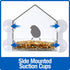 Nature's Way Clear View Window Seed Wild Bird Feeder - Clear - 16 Oz Cap