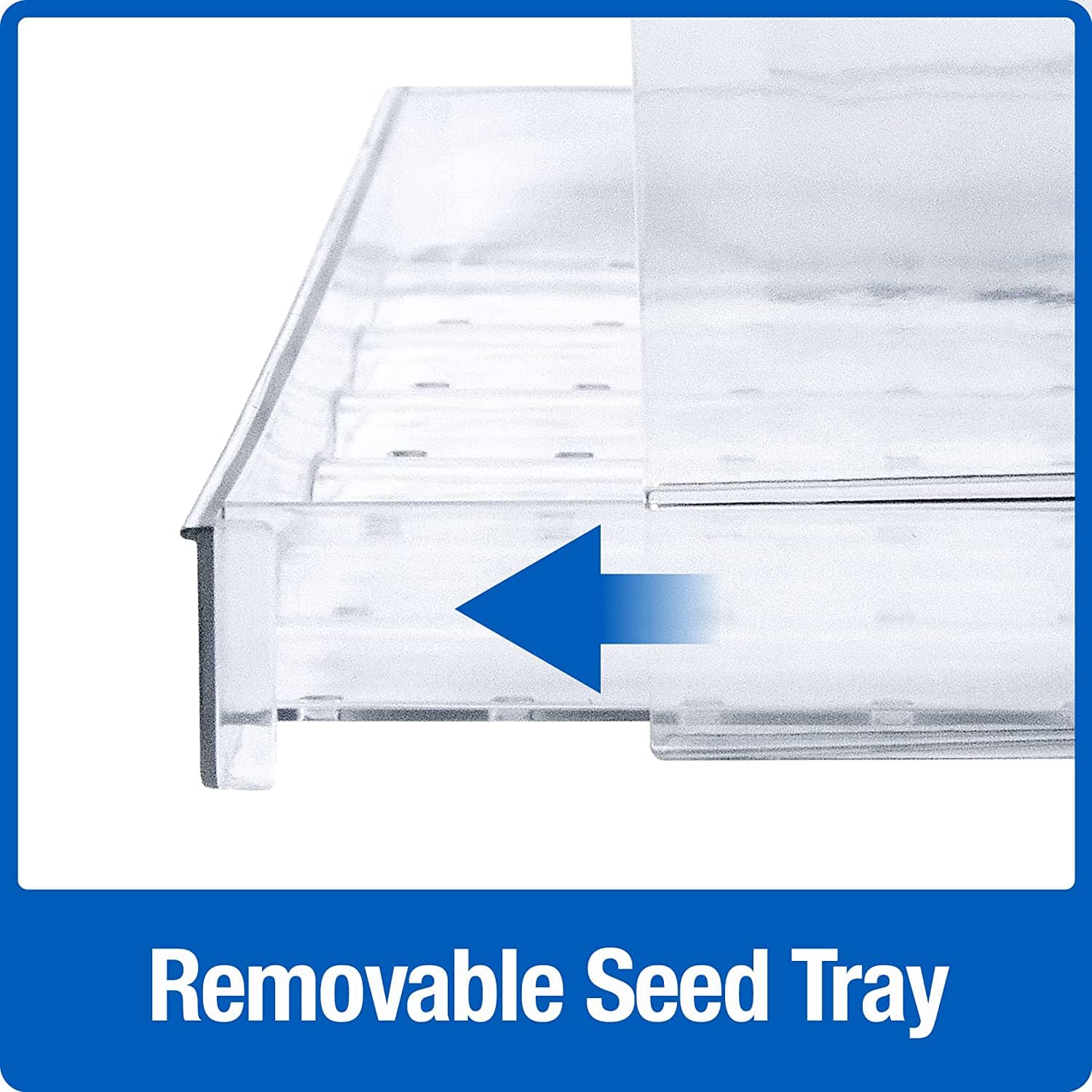 Nature's Way Clear View Window Seed Wild Bird Feeder - Clear - 16 Oz Cap