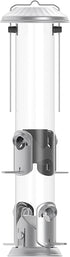 Nature's Way Deluxe Easy Clean Tube Tubed Wild Bird Feeder - 1.4 Qt Cap
