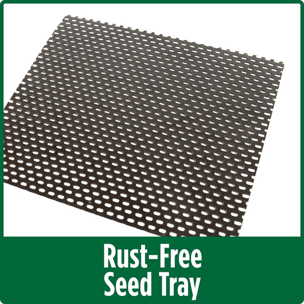 Nature's Way Farmhouse Wooden Hopper Wild Bird Feeder - White - 3 Qt Cap