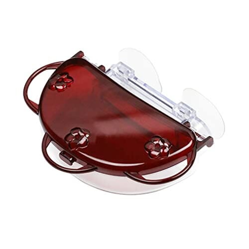 Nature's Way Traditional Plastic Window Hummingbird Feeder - Red - 8 Oz Cap