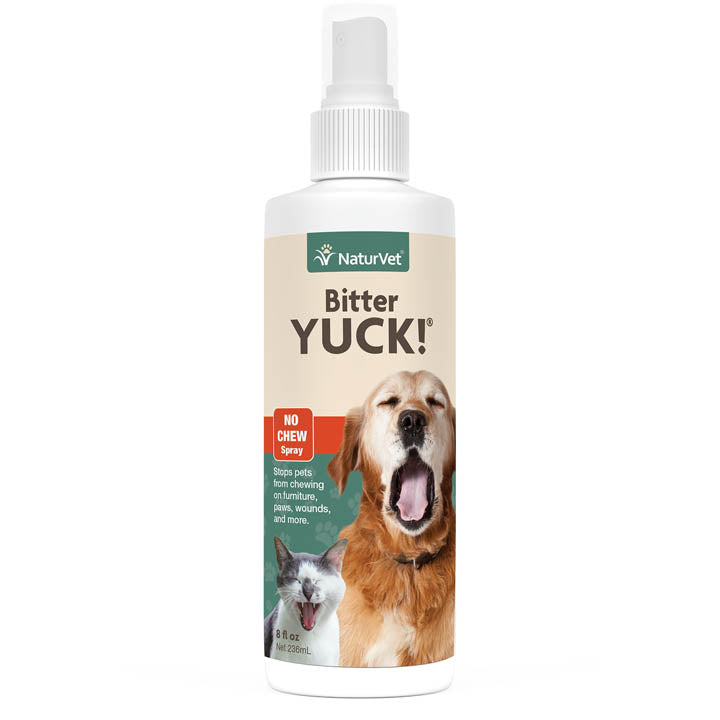 Naturvet Bitter Yuck! No Chew Spray Cat and Dog Training Aids - 8 oz Bottle