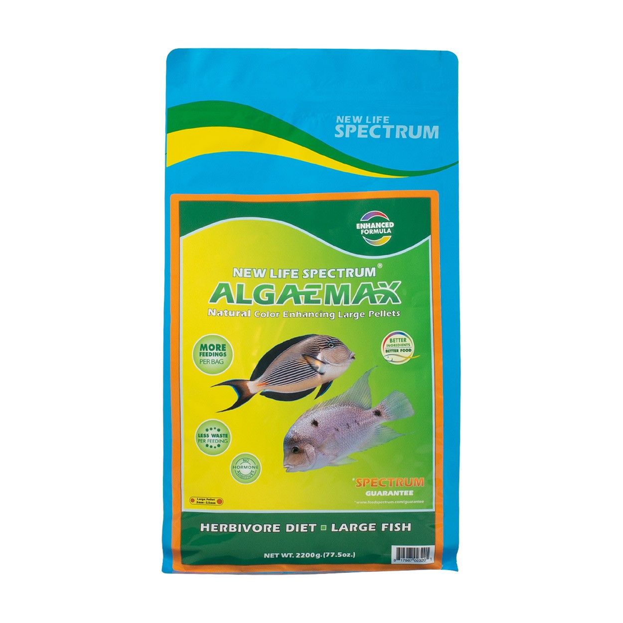 New Life Spectrum Algaemax - 3.5 mm Sinking Pellets - 2.2 kg