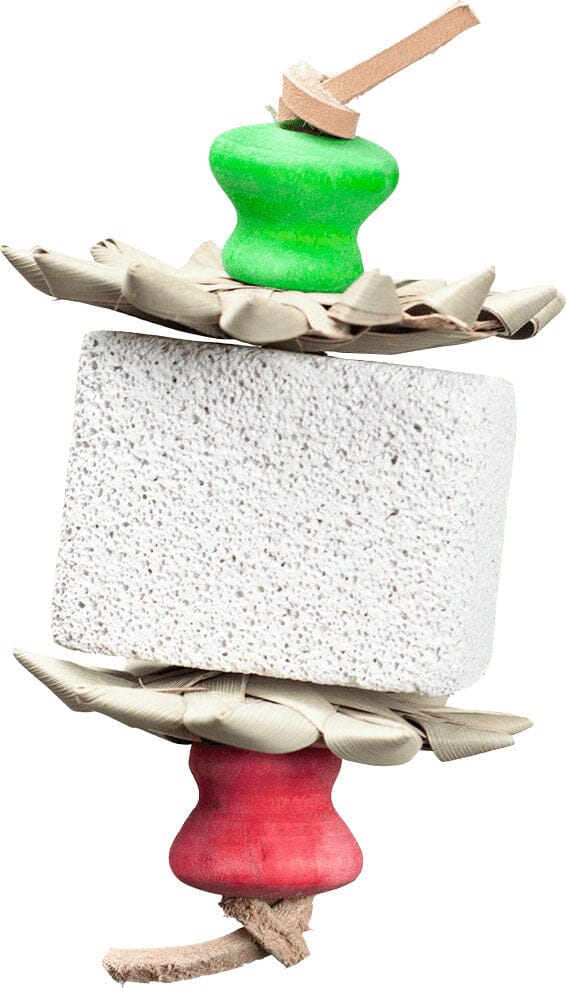 Nibbles Pumice Large Marshallow Small Animal Chew Toy