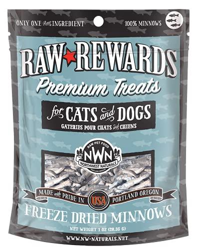 Northwest Naturals Freeze Dried Minnow Freeze-Dried Cat and Dog Treats - 1 oz Bag