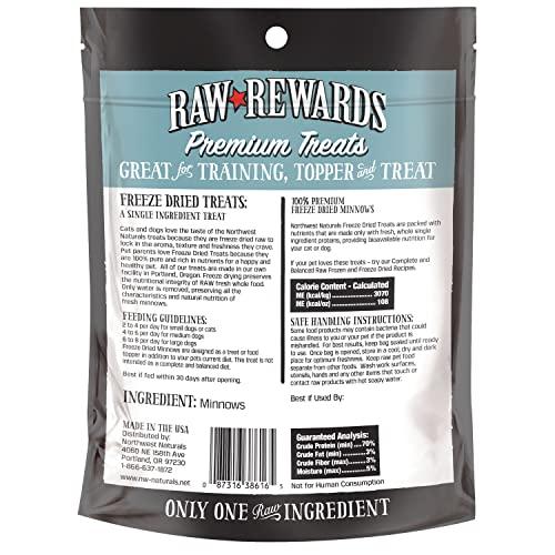 Northwest Naturals Freeze Dried Minnow Freeze-Dried Cat and Dog Treats - 1 oz Bag