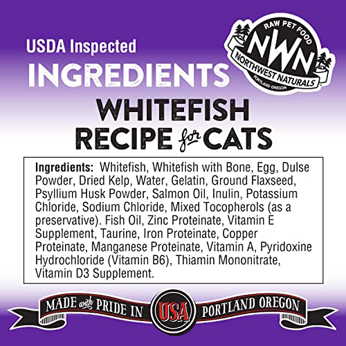 Northwest Naturals Freeze Dried Whitefish Cat Recipe Freeze Dried