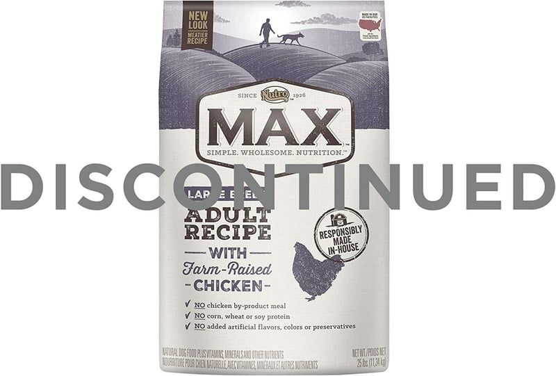 Nutro max grain free dog food discontinued Clearance