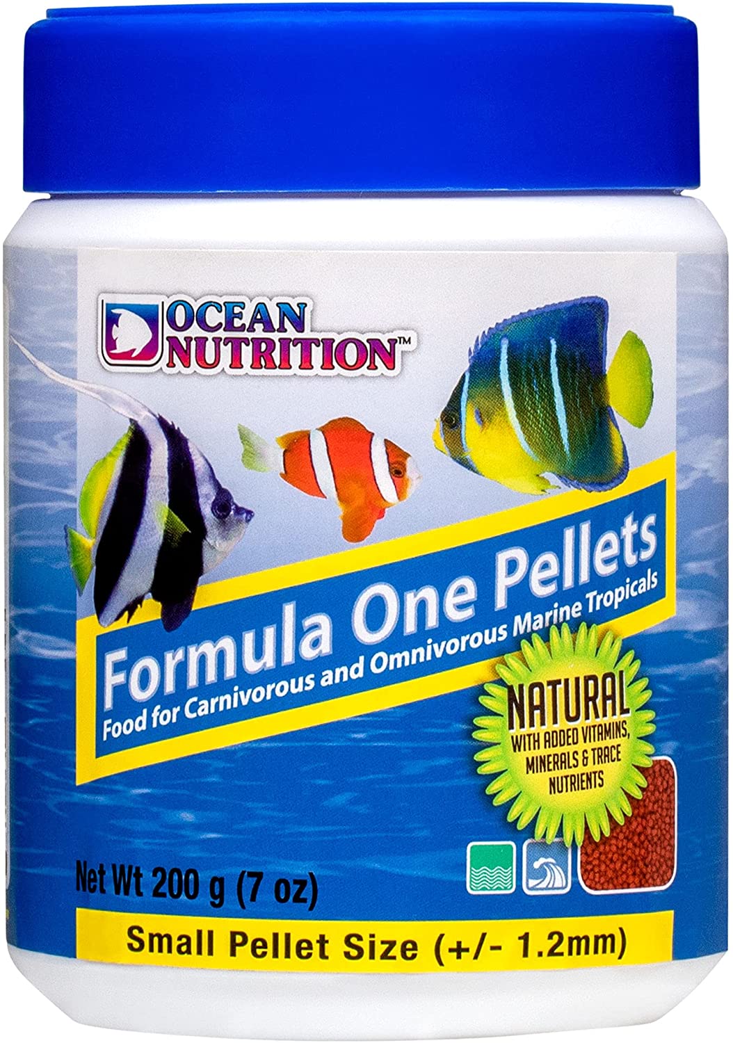 Ocean Nutrition Formula One Marine Pellets - Small Pellets - 7 oz