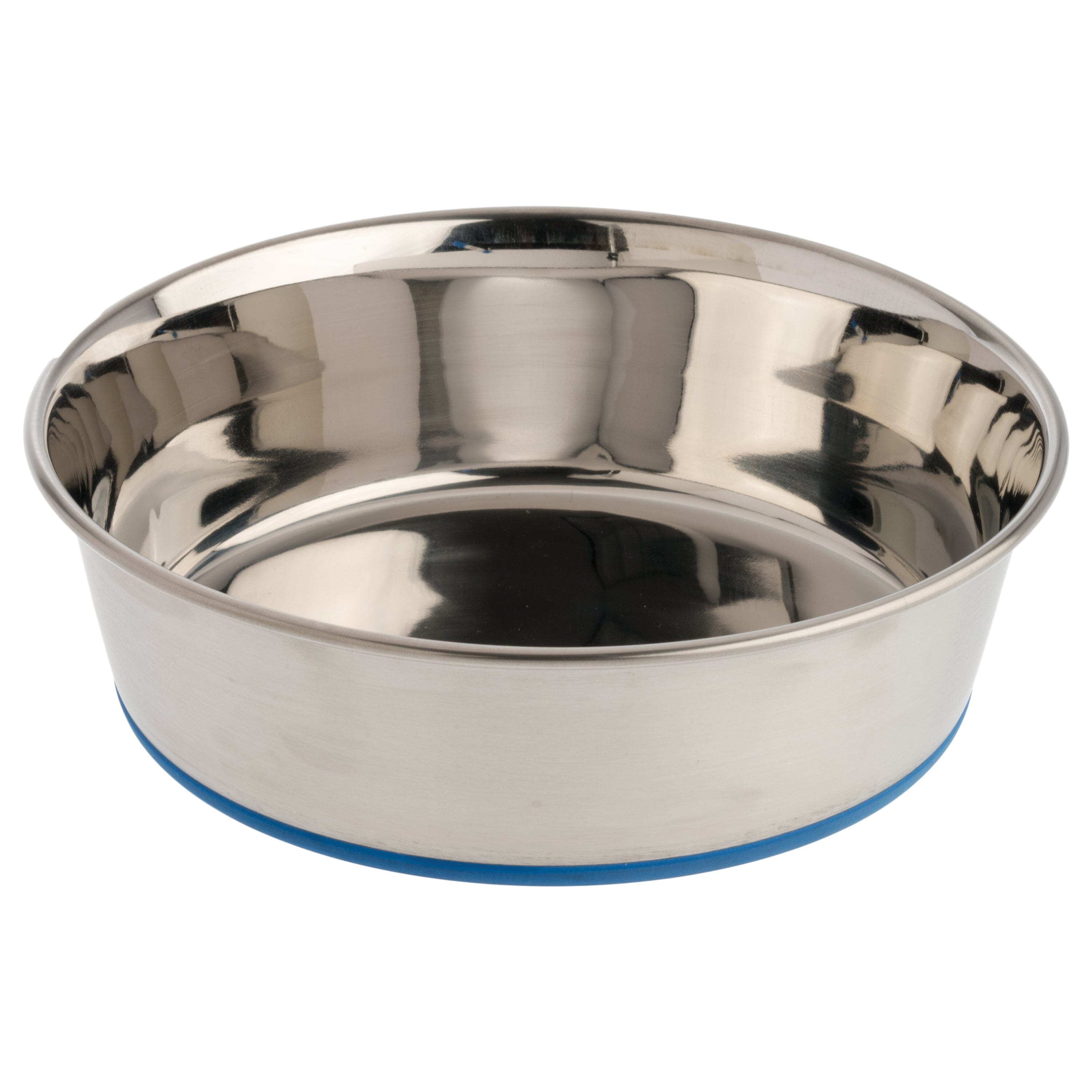 OurPets Premium Stainless Steel Dog Bowl - Silver - 3 qt