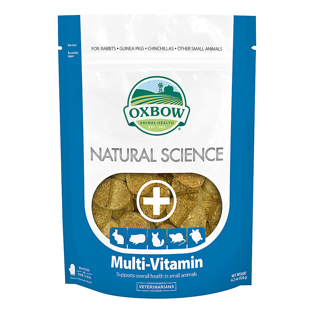 Oxbow Natural Science Multi-Vitamin Supplement - 60 ct Bag