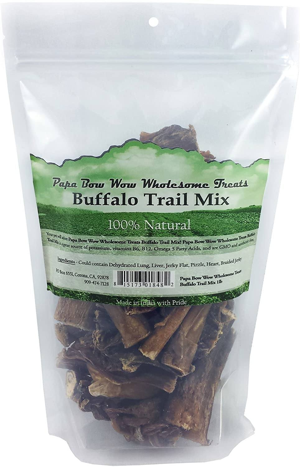 Papa Bow Wow Trail Mix Dog Treats and Natural Chews - 1 lb