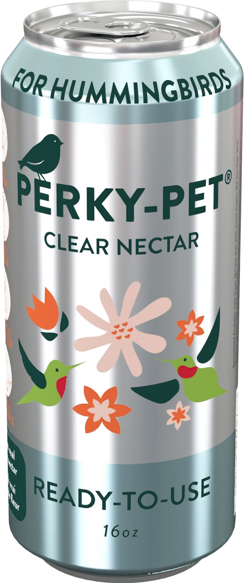 PerkyPet Hummingbird Nectar Ready To Use Wild Bird Food Clear 16