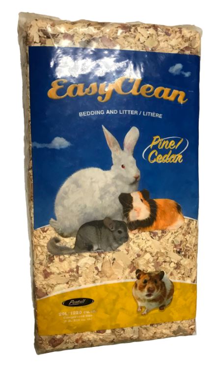 Pestell Easy Clean Pine-Cedar Small Animal Bedding - 113 Ltr