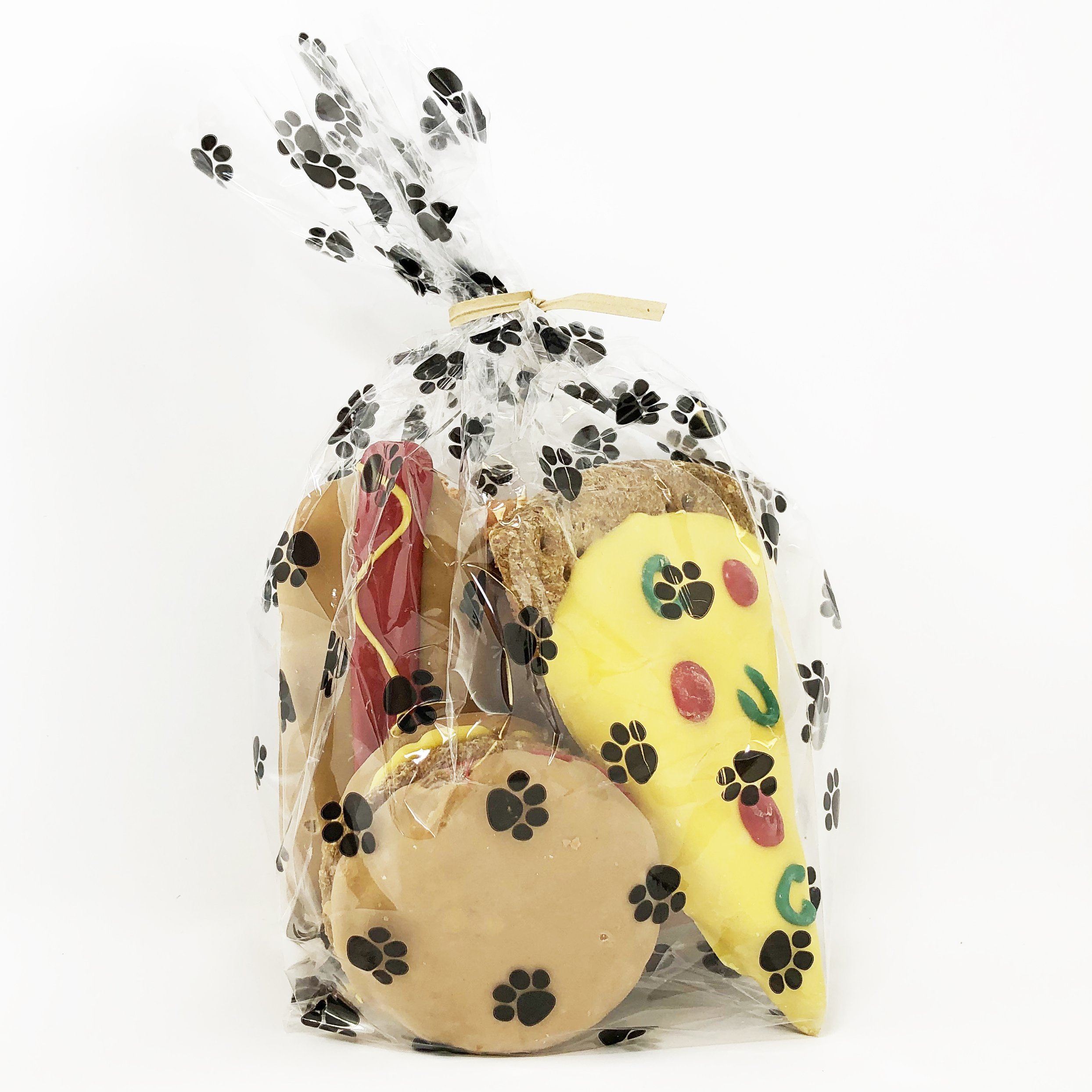 Pet Life 4 Piece All American Whole Wheat Oat and Yogurt Dog Biscuit Set