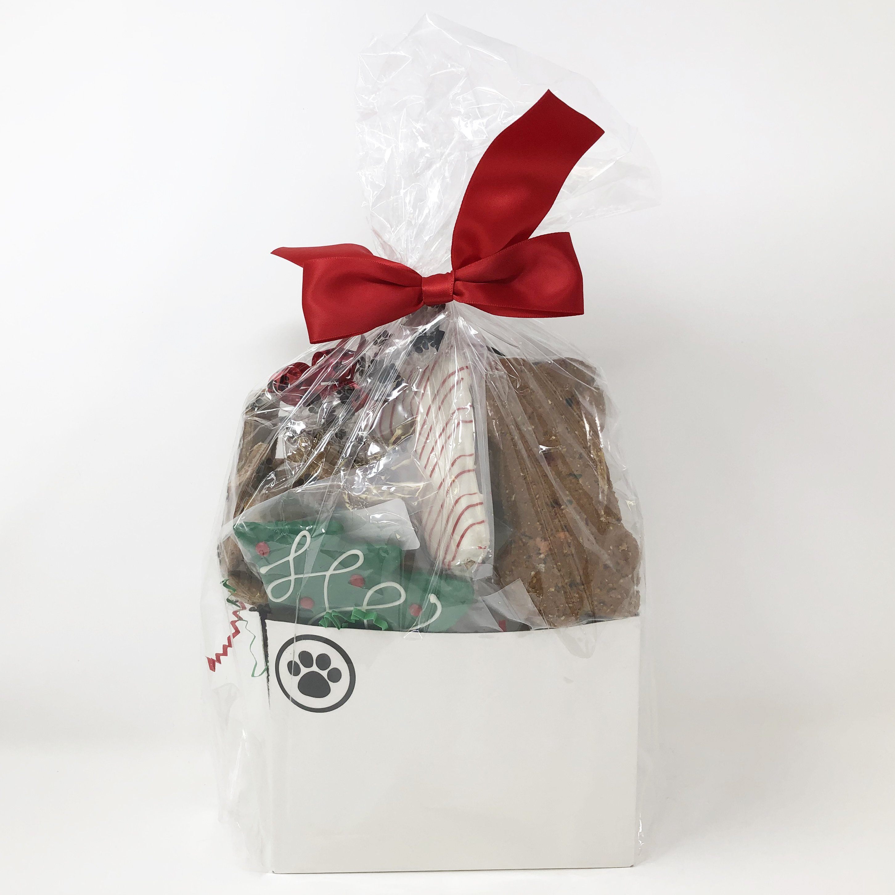 Pet Life 5 Piece Small Christmas Dog Biscuits and Treats Holiday Gift Set