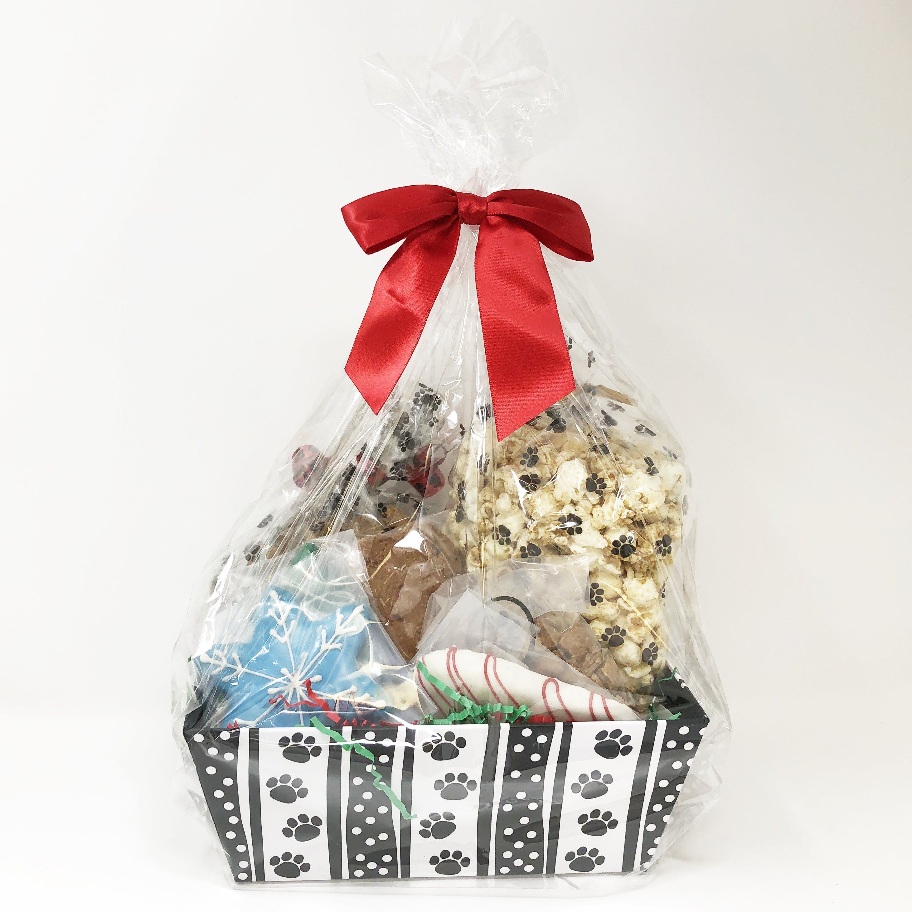 Pet Life 7 Piece Large Christmas Dog Biscuits and Treats Holiday Gift Set