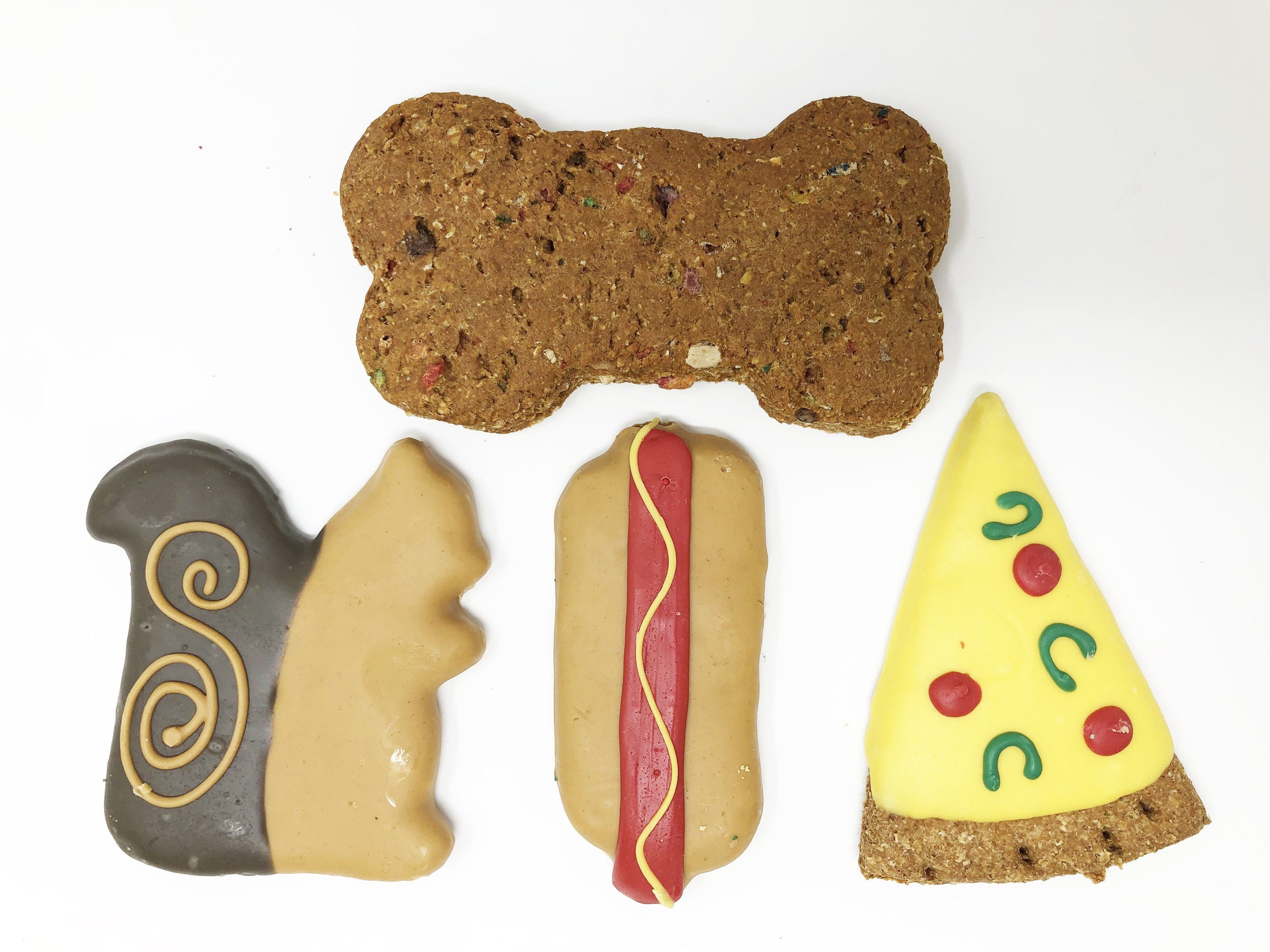 Pet Life 7 Piece Large Dog Biscuits and Treats Gift Set