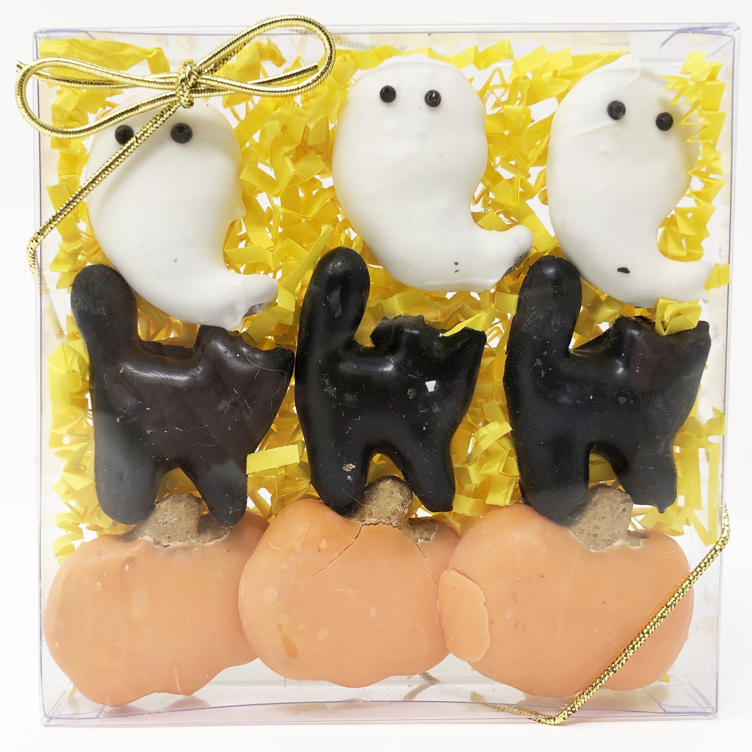 Pet Life 9 Piece Mini Halloween Whole Wheat Oat and Yogurt Dog Biscuit Set