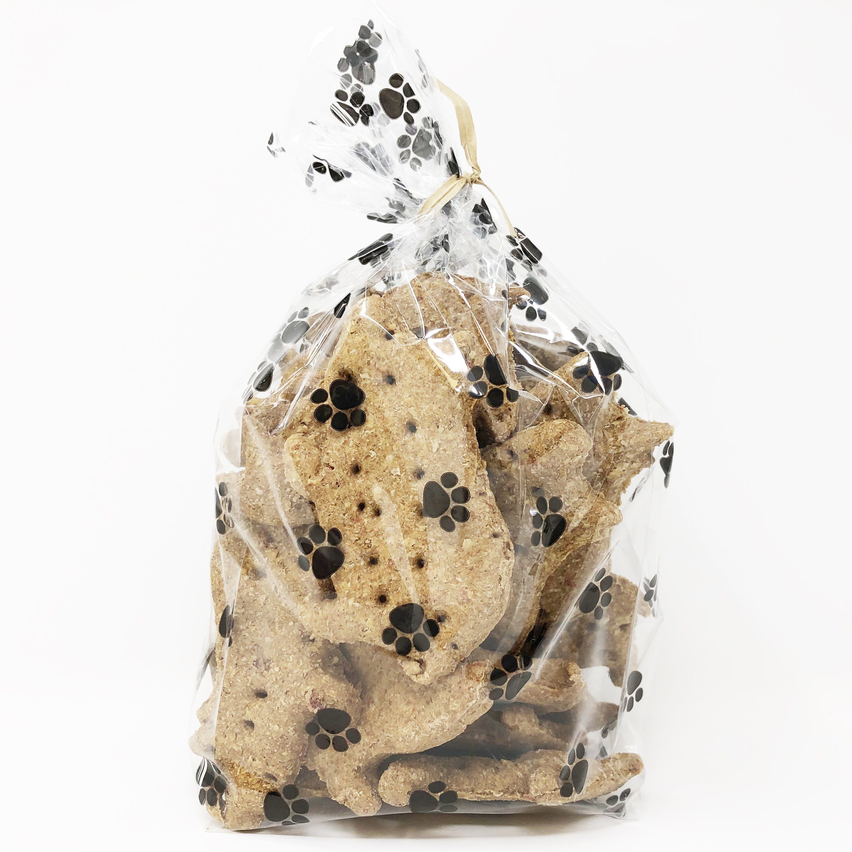 Pet Life Bacon and Eggs Pig Shaped Whole Wheat Oat Dog Biscuits