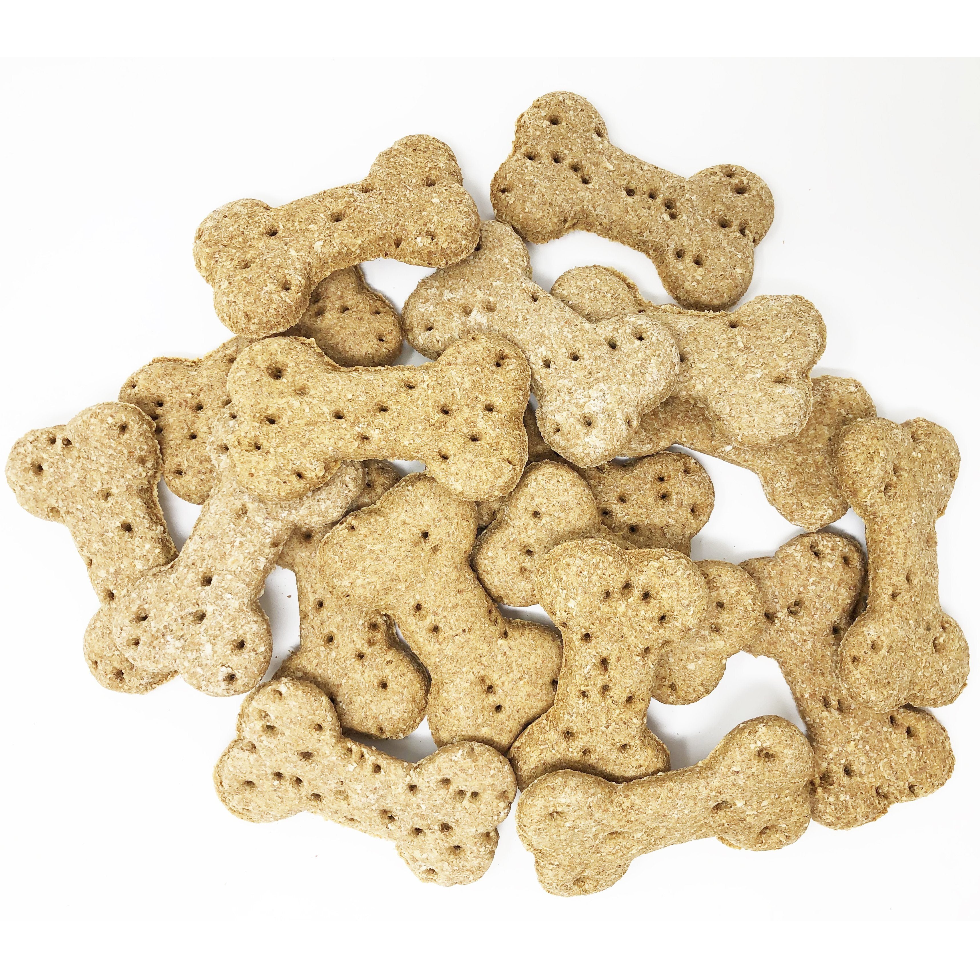 Pet Life Beefy Bone Shaped Whole Wheat Oat Dog Biscuits