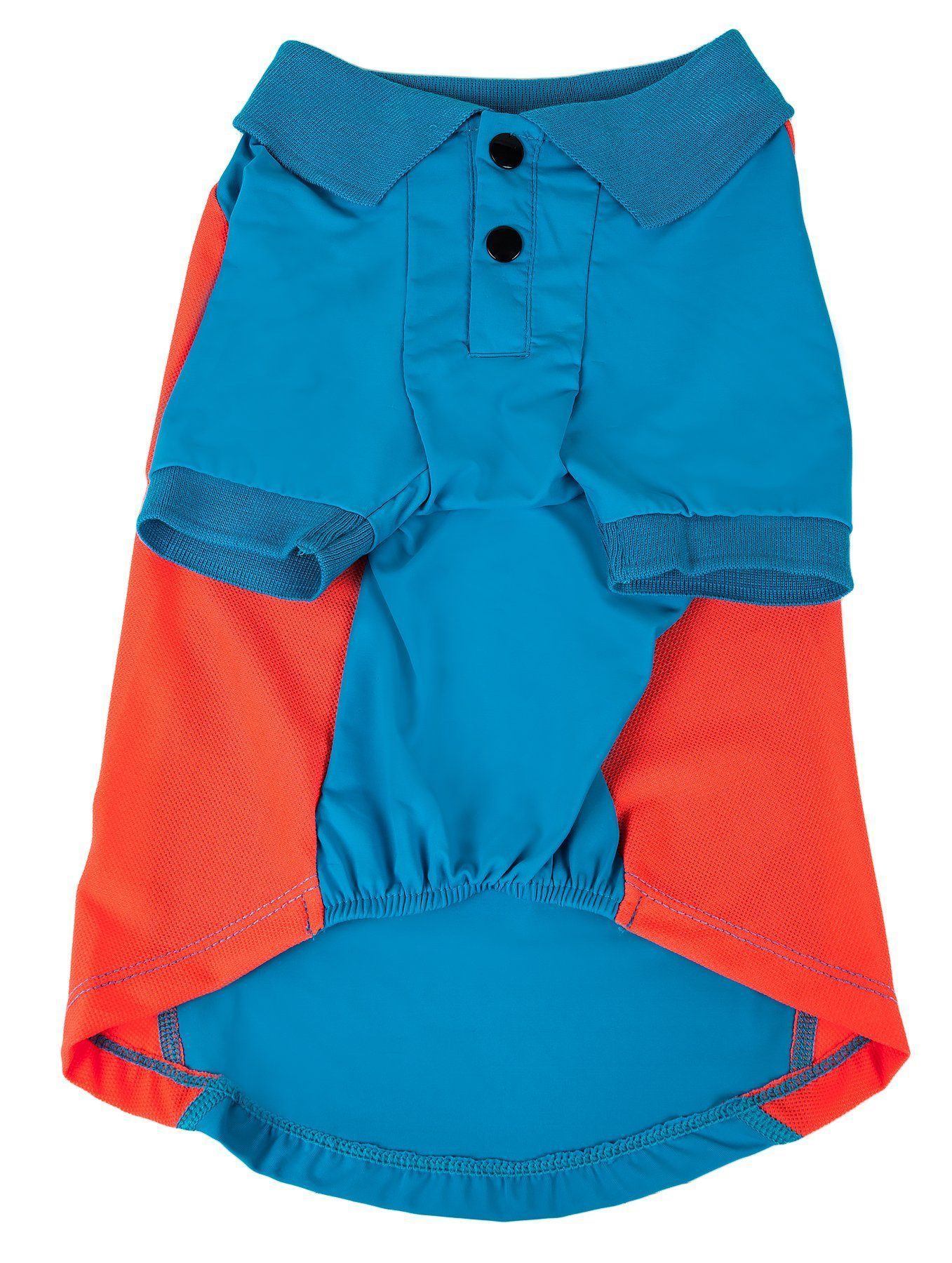 Pet Life ® Active 'Barko Pawlo' Relax-Stretch Quick-Drying Performance Dog Polo T-Shirt