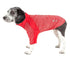 Pet Life ® Active 'Chewitt Wagassy' 4-Way-Stretch Yoga Fitness Long-Sleeve Dog T-Shirt X-Small Red