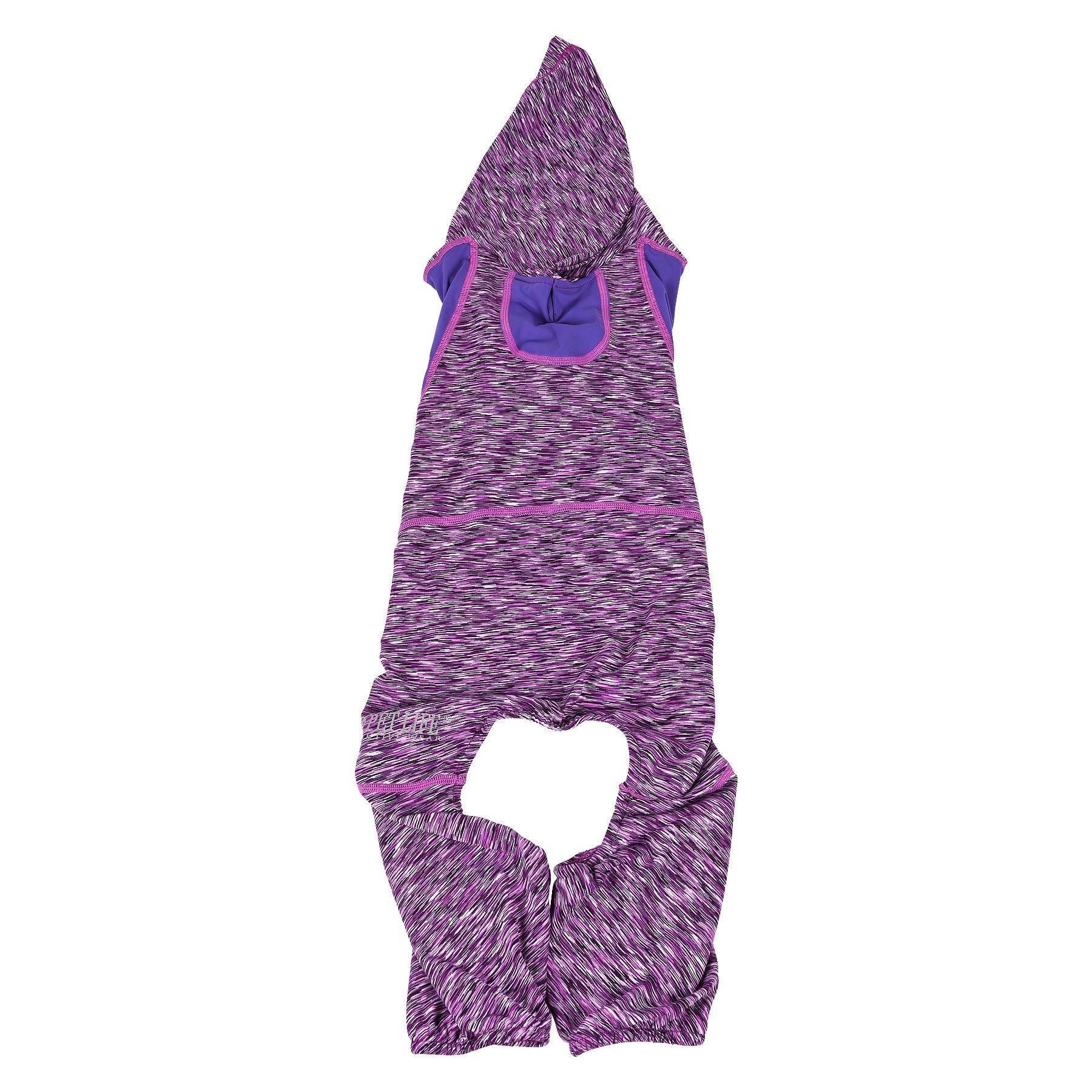 Pet Life ® Active 'Downward Dog' 4-Way-Stretch Fitness Yoga Dog Tracksuit Hoodie