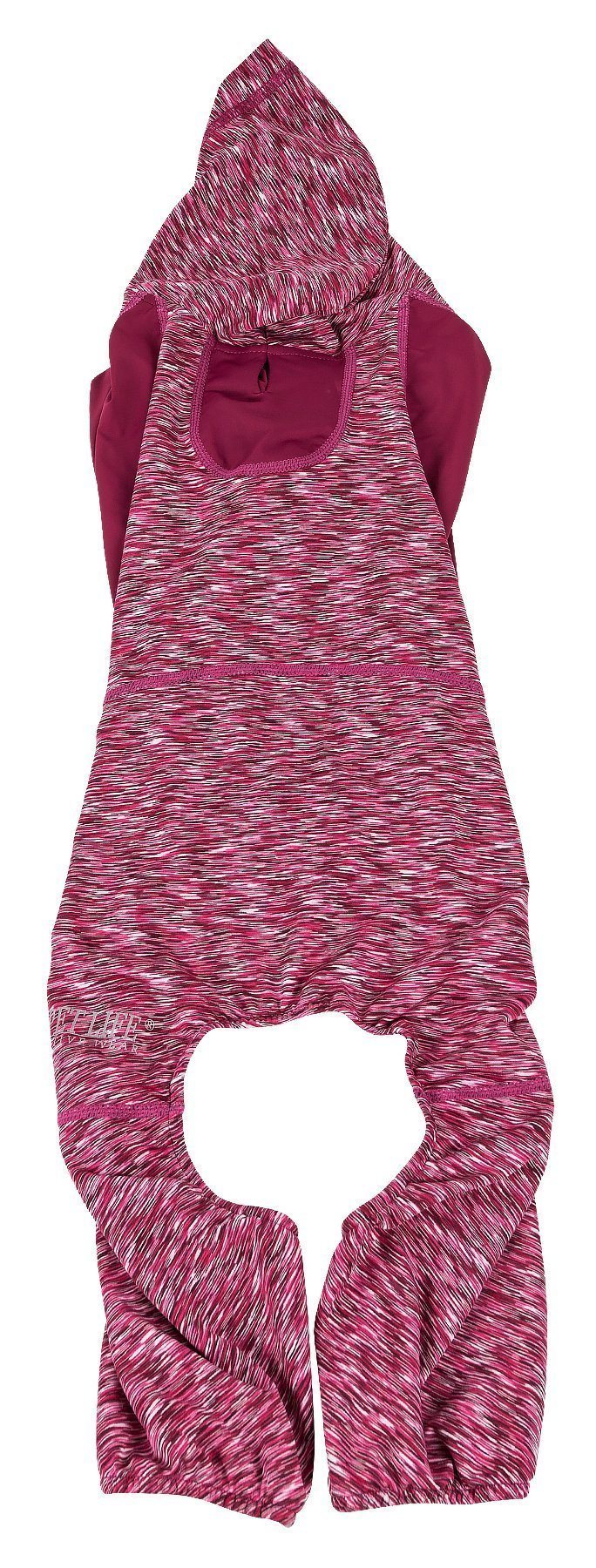 Pet Life ® Active 'Downward Dog' 4-Way-Stretch Fitness Yoga Dog Tracksuit Hoodie