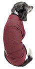 Pet Life ® Active 'Fur-Flex' Stretch and Quick-Dry Anti-Odor Fitness Yoga Dog Polo T-Shirt