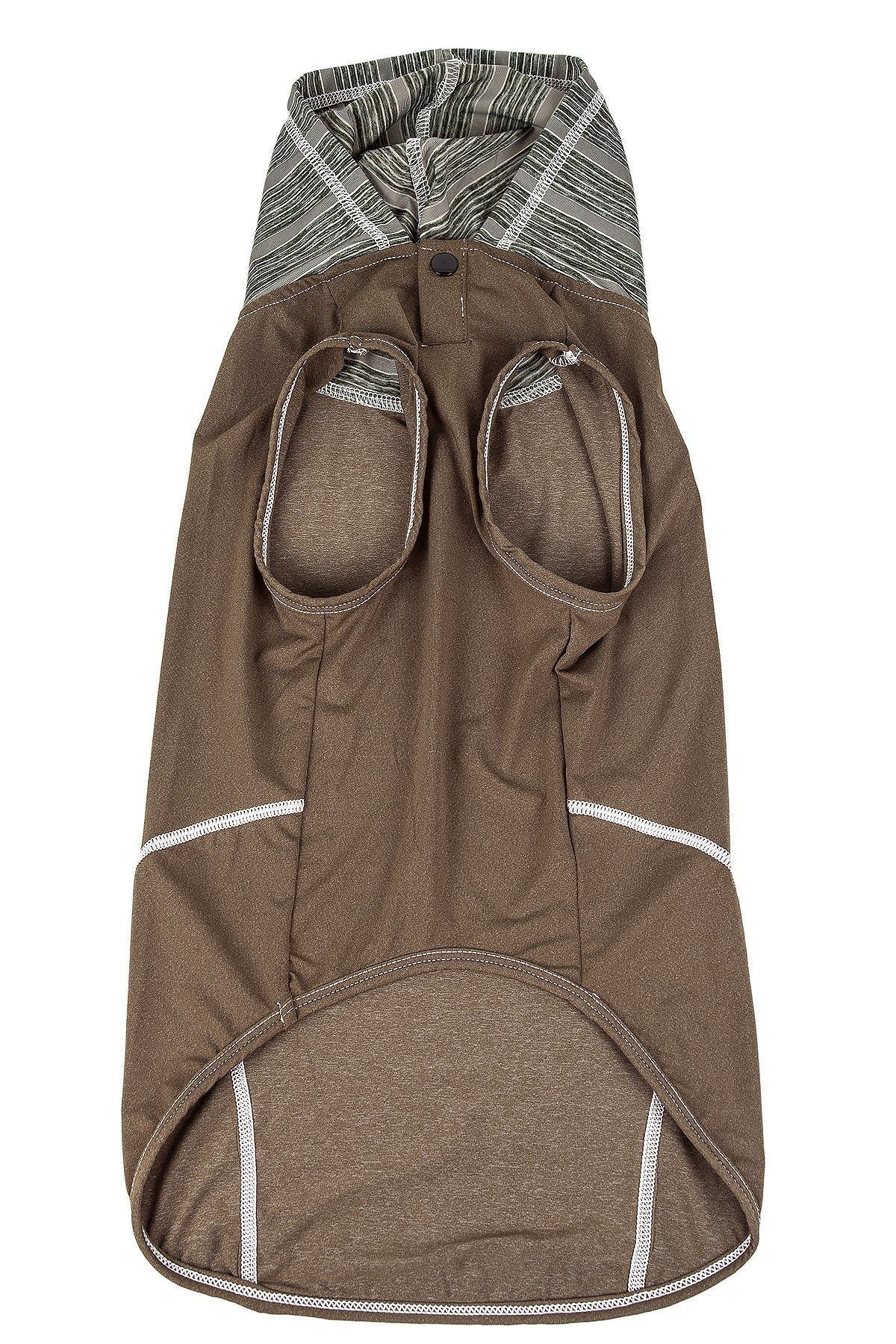 Pet Life ® Active 'Pull-Rover' 4-Way Stretch Sleeveless Fitness Yoga Dog T-Shirt Hoodie