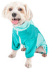 Pet Life ® Active 'Warm-Pup' Stretchy and Quick-Drying Fitness Dog Yoga Warm-Up Tracksuit