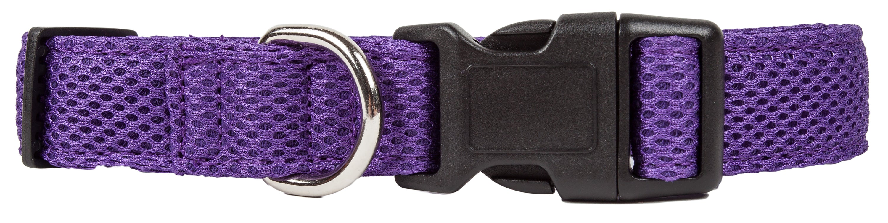 Pet Life ®  'Aero Mesh' Dual-Sided Breathable and Adjustable Thick Mesh Dog Collar
