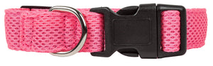 Pet Life ® 'Aero Mesh' Dual-Sided Breathable and Adjustable Thick Mesh Dog Collar Smal...