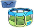 Pet Life ® 'All-Terrain' Lightweight Easy Folding Wire-Framed Collapsible Travel Pet Dog Playpen crate
