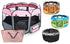 Pet Life ® 'All-Terrain' Lightweight Easy Folding Wire-Framed Collapsible Travel Pet Dog Playpen crate