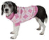 Pet Life ® 'Argyle Style' Ribbed Knitted Fashion Designer Dog Sweater X-Small Pink Argyle