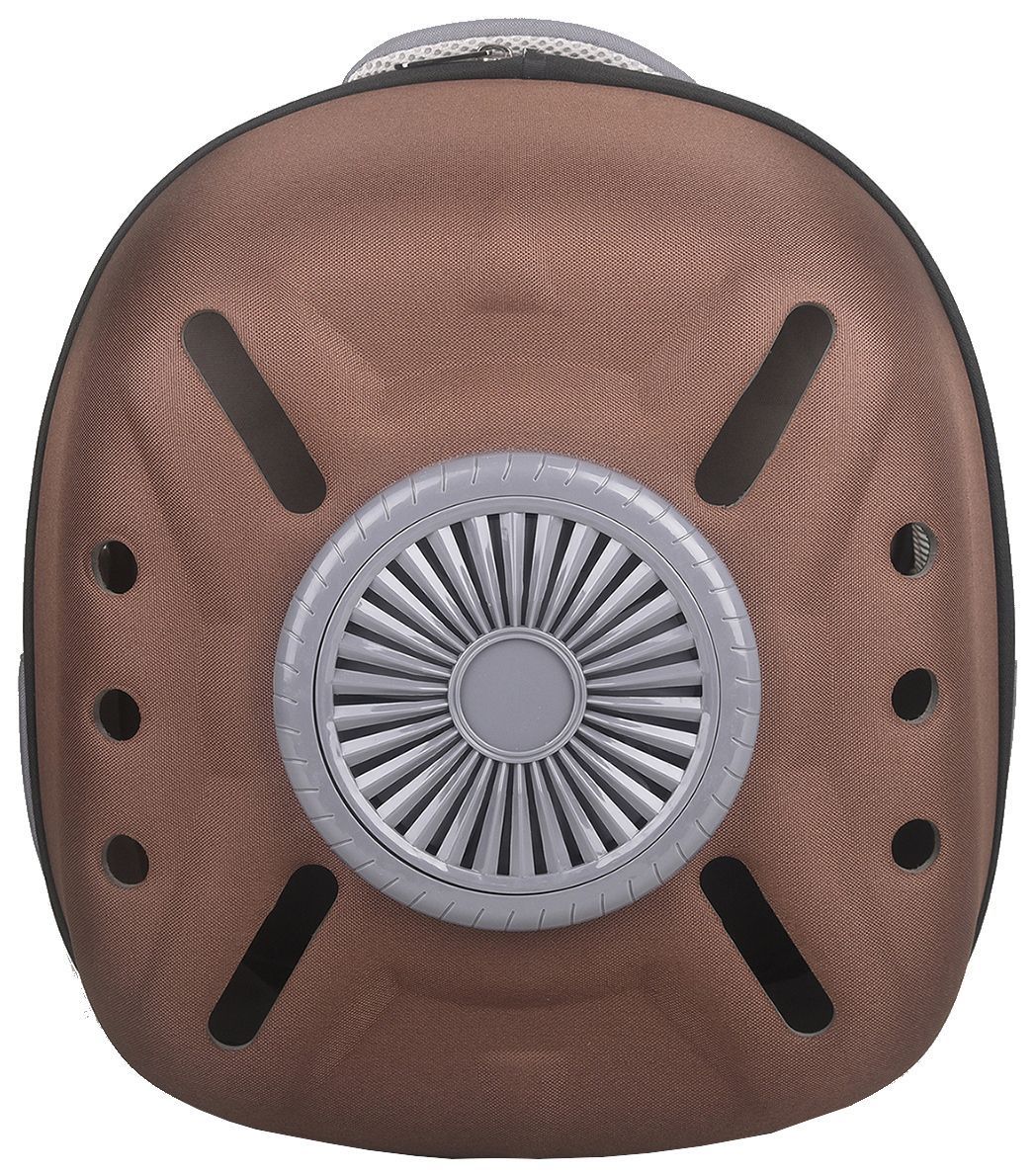 Pet Life ® 'Armor-Vent' External USB Powered Backpack with Built-in Cooling Fan