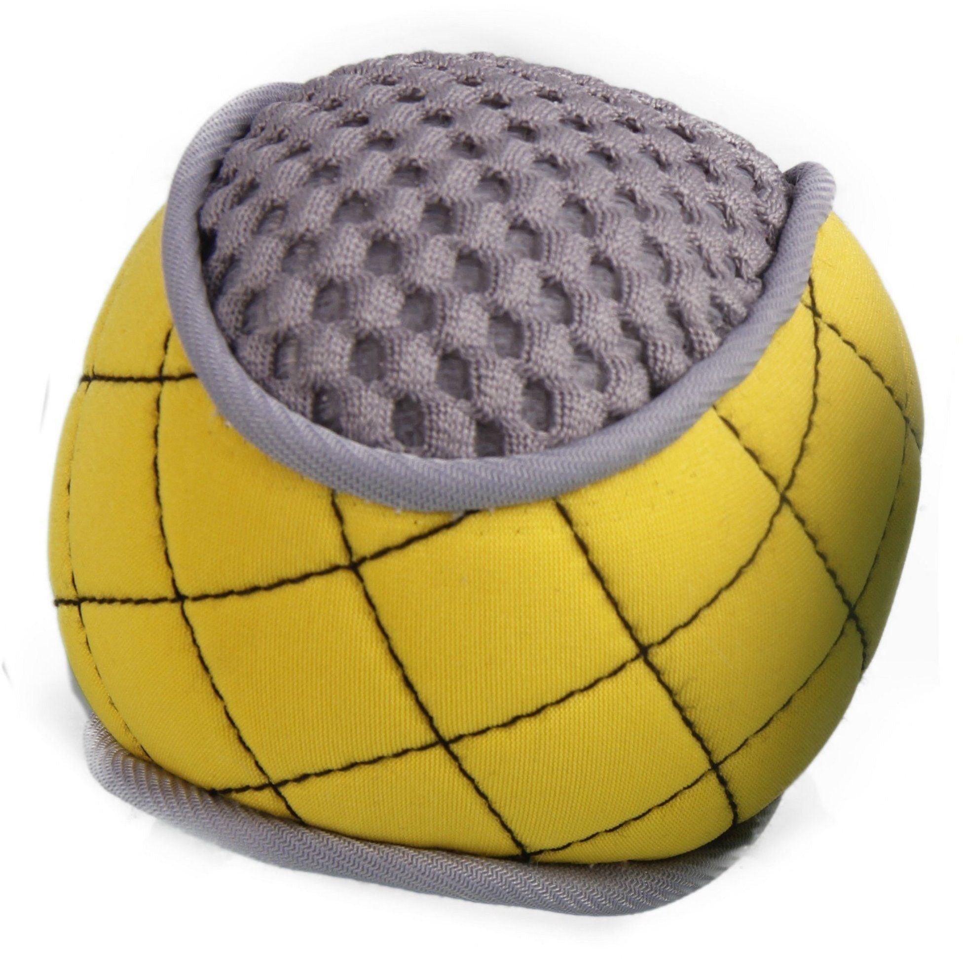 Pet Life ® 'Bark-Active' Neoprene Mesh Flotation Floating Waterproof Ball Fetch Pet Dog Toy Default Title