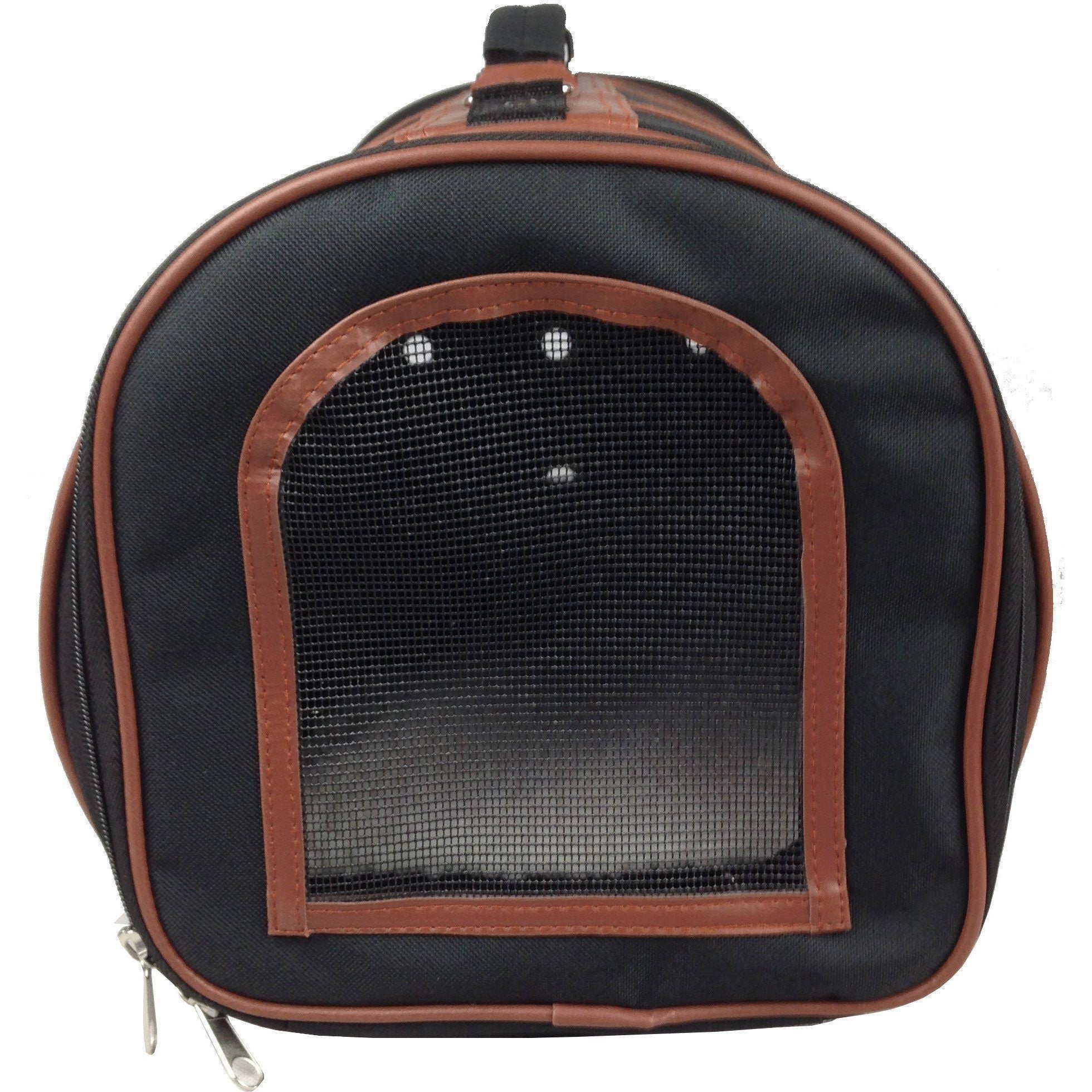 Pet Life ® 'Bark Avenue' Cylindrical Airline Approved Fashion Designer Posh Pet Dog Carrier