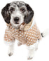 Pet Life ® 'Bow-Couture' Polka-Dot Bowed Insulated Dog Sweater Jacket
